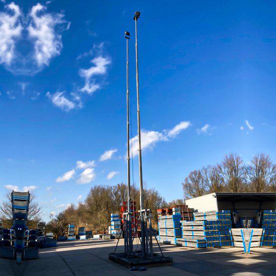 Ultra LED Schijnwerper 75000 lumen - voor bouwterreinen, sportvelden en stadion - 500W - IP66 Bouwlampen LED.nl
