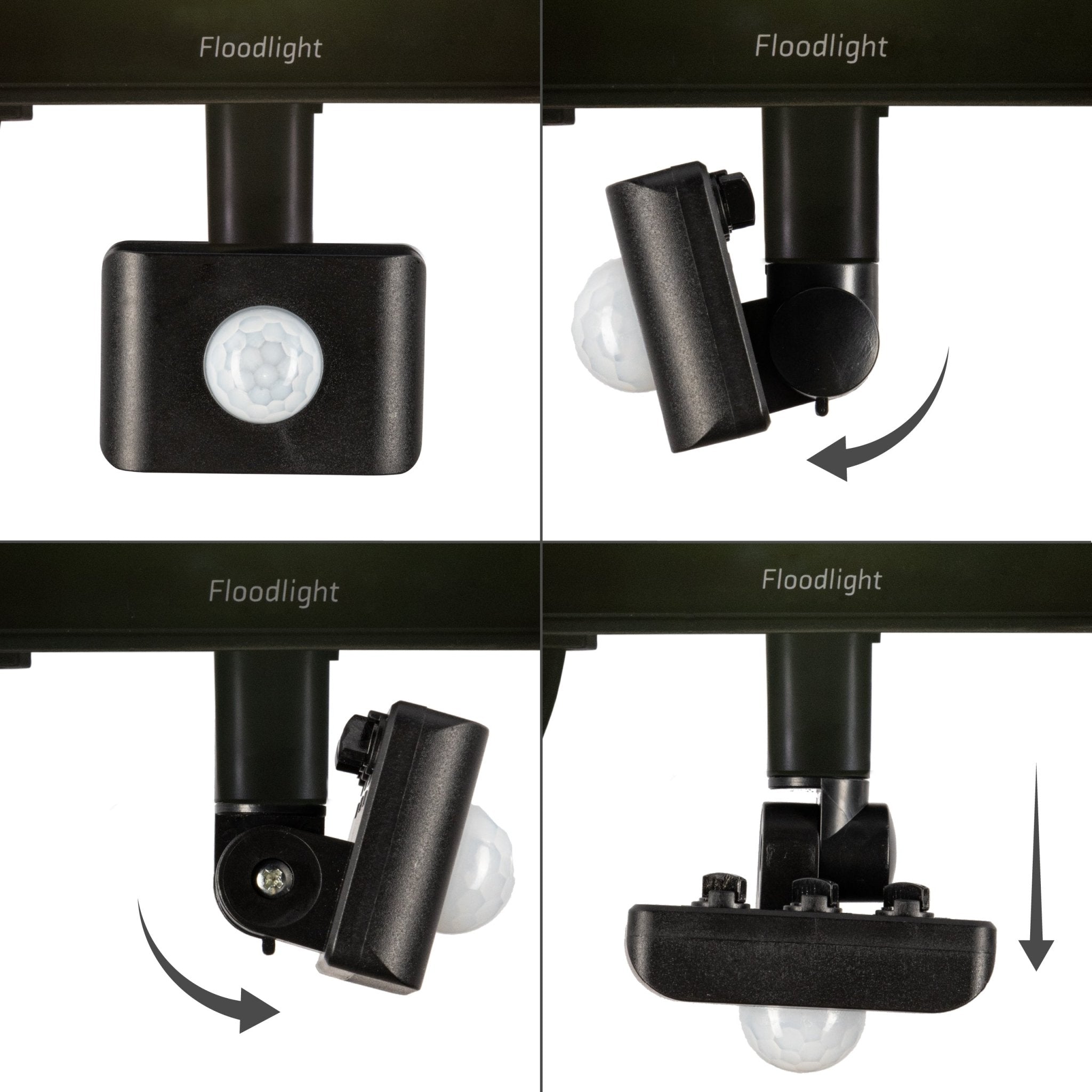 UltraFlood LED Schijnwerper 30W met Bewegingssensor en Daglichtsensor - Kantelbaar - 5400 Lumen - IP65 Schijnwerpers LED.nl