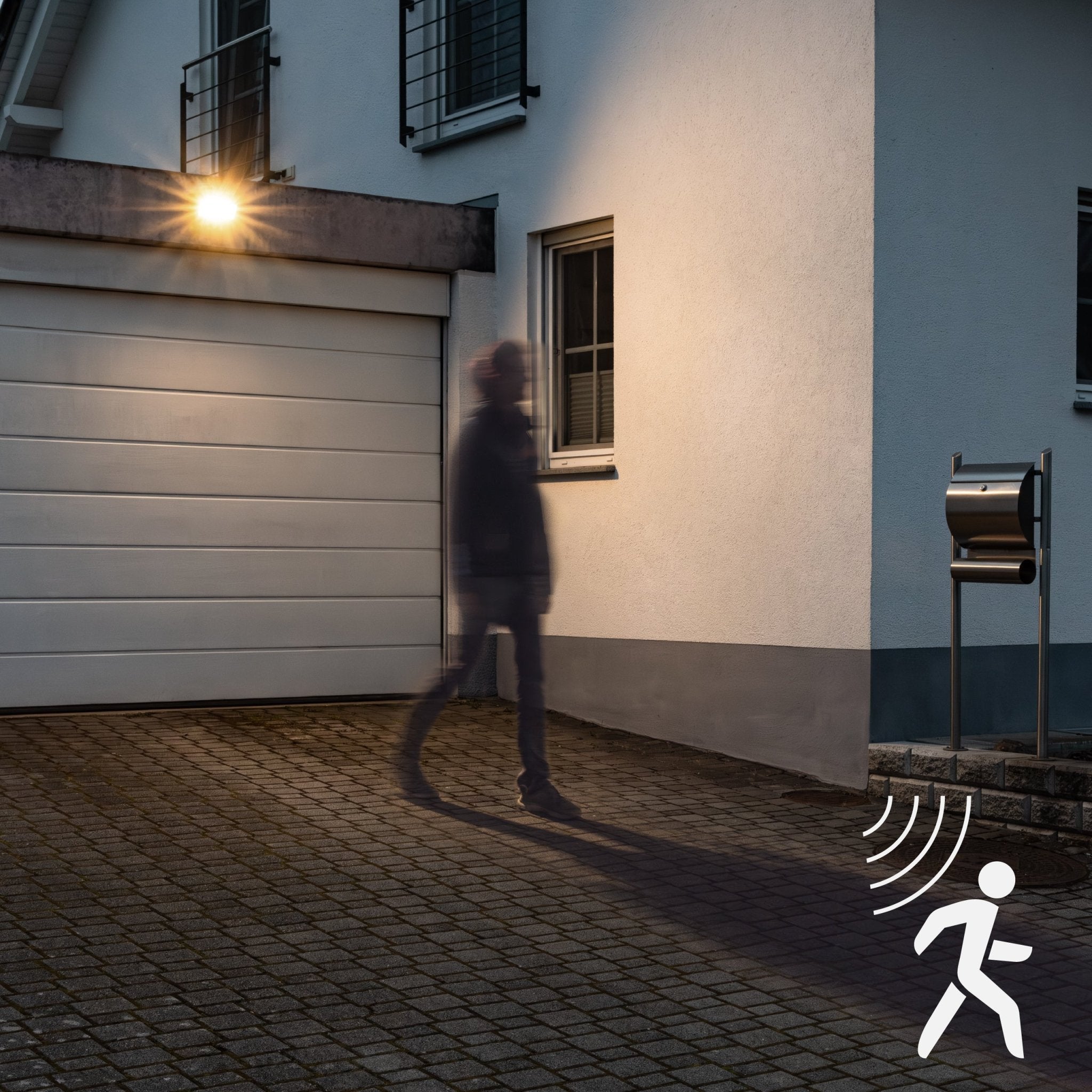UltraFlood LED Schijnwerper 30W met Bewegingssensor en Daglichtsensor - Kantelbaar - 5400 Lumen - IP65 Schijnwerpers LED.nl