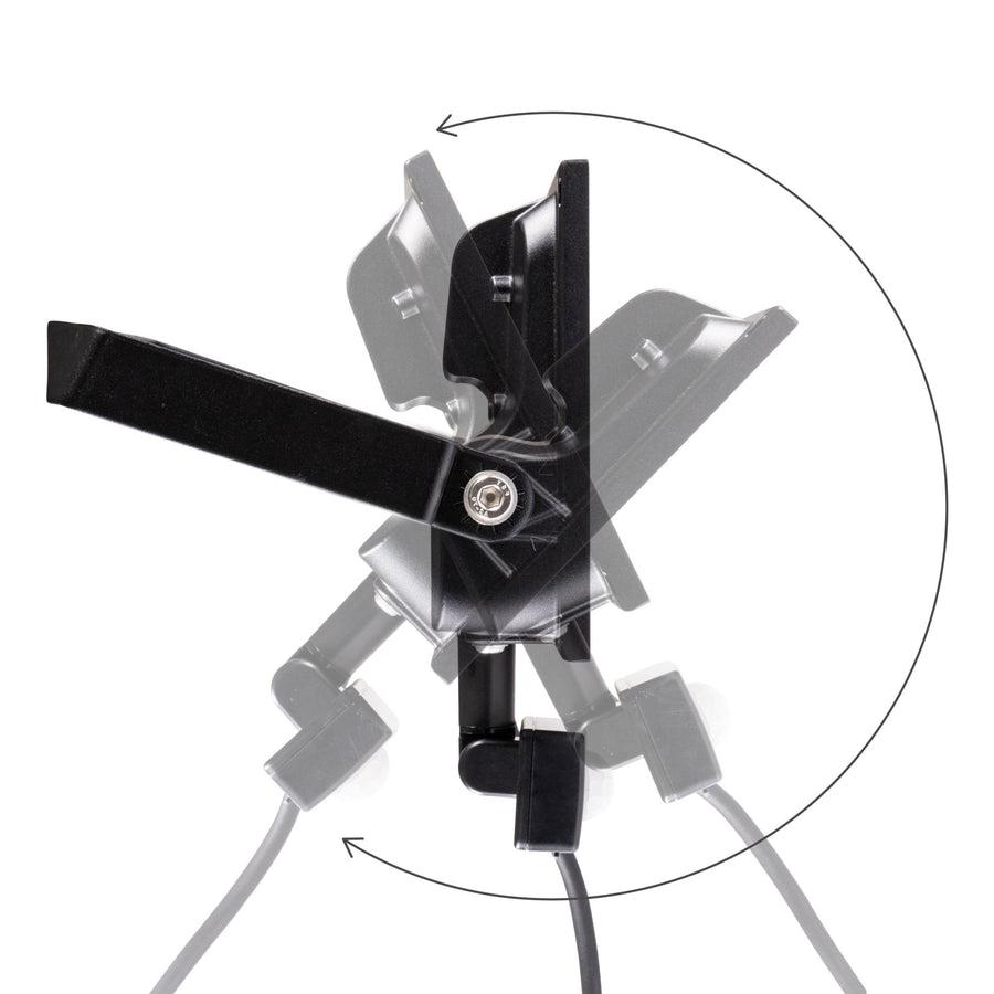 UltraFlood LED Floodlight 30W with Motion Sensor and Daylight Sensor - Tiltable - 4800 Lumen - IP65 - LED.nl