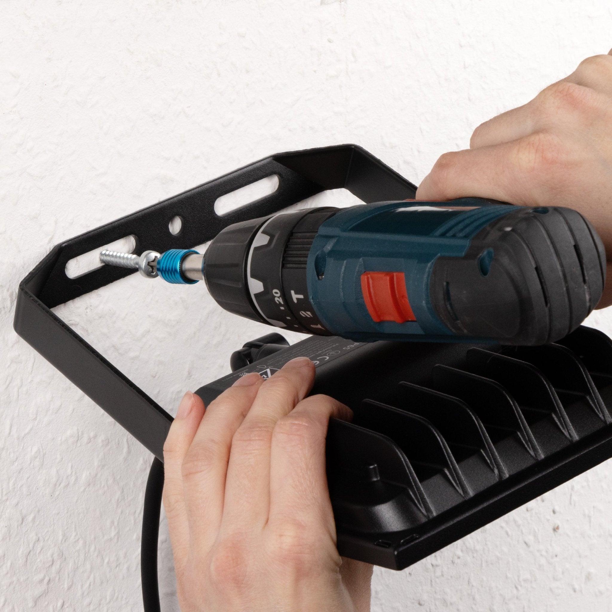 UltraFlood LED Schijnwerper 30W met Bewegingssensor en Daglichtsensor - Kantelbaar - 5400 Lumen - IP65 Schijnwerpers LED.nl