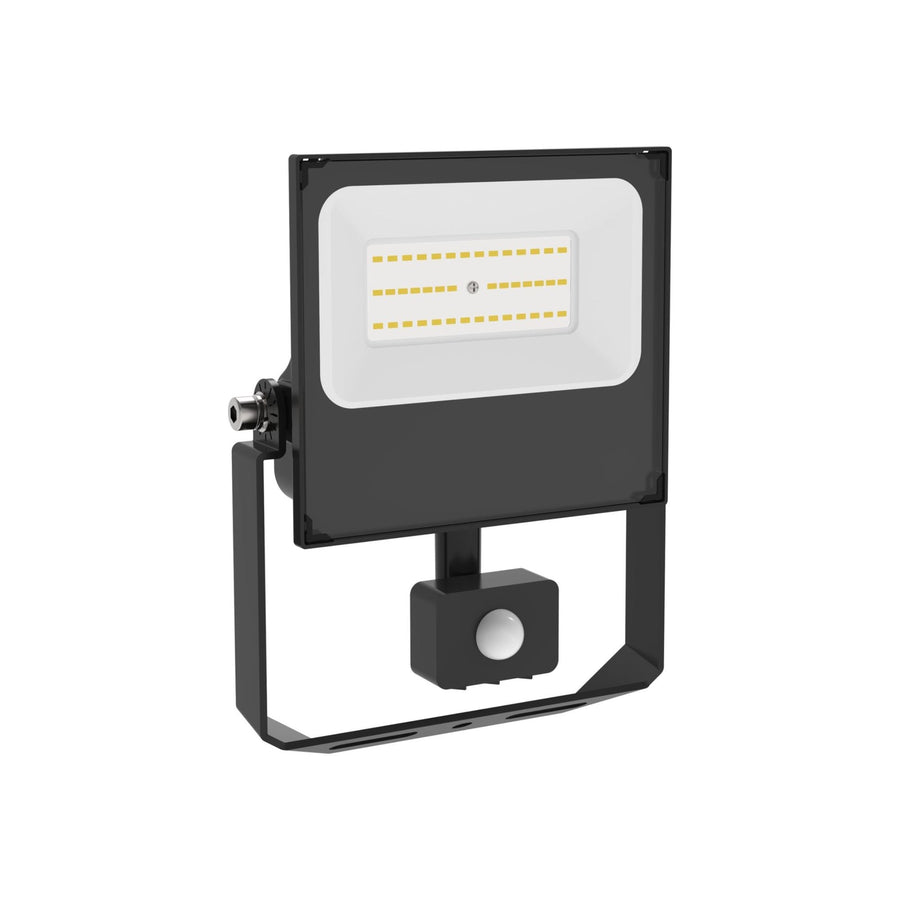 UltraFlood LED Floodlight 30W with Motion Sensor and Daylight Sensor - Tiltable - 4800 Lumen - IP65 - LED.nl
