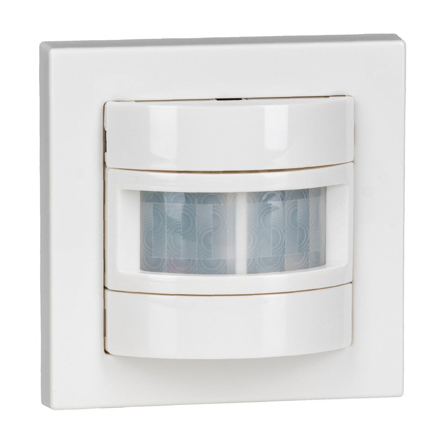 Wandschalter mit Bewegungsmelder - 55 x 55 mm Unterputz - LED-kompatibel - Weiß - lidstore.shop