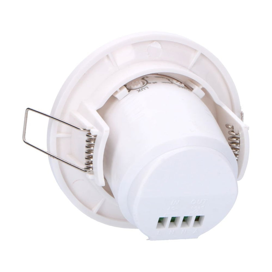 LED's Light Recessed Motion Detector - 0 to 1200W - Detection range of 8 meters - LED.nl