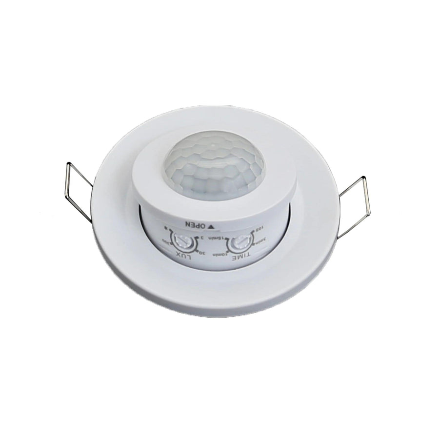 LED's Light Recessed Motion Detector - 0 to 1200W - Detection range of 8 meters - LED.nl
