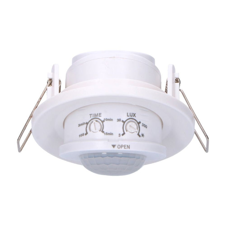 LED's Light Recessed Motion Detector - 0 to 1200W - Detection range of 8 meters - LED.nl