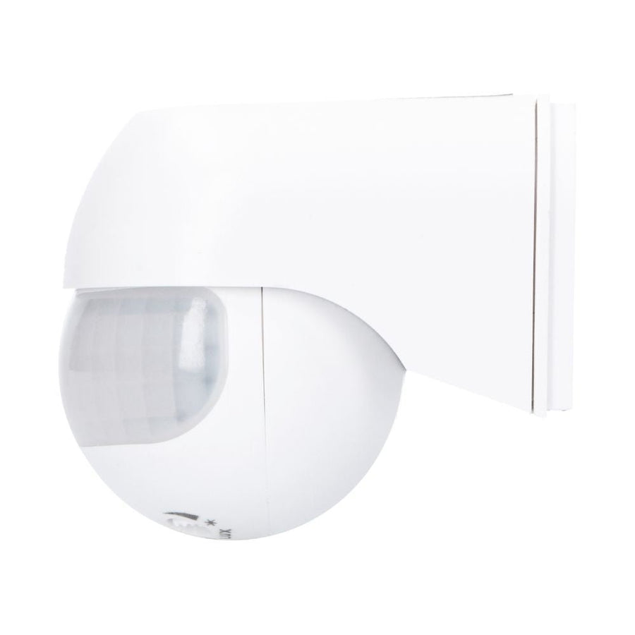 LED's Light 2-in-1 Bewegungsmelder mit 12 Metern Reichweite - Für Innen &amp; Außen - Wandmontage - Weiß - lidstore.shop