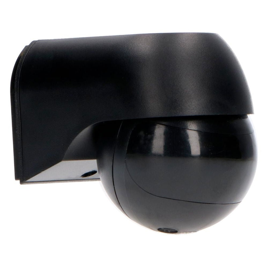 LED's Light 2-in-1 Motion Detector with 12 meter range - For indoor &amp; outdoor - Wall mounting - Black  - LED.nl