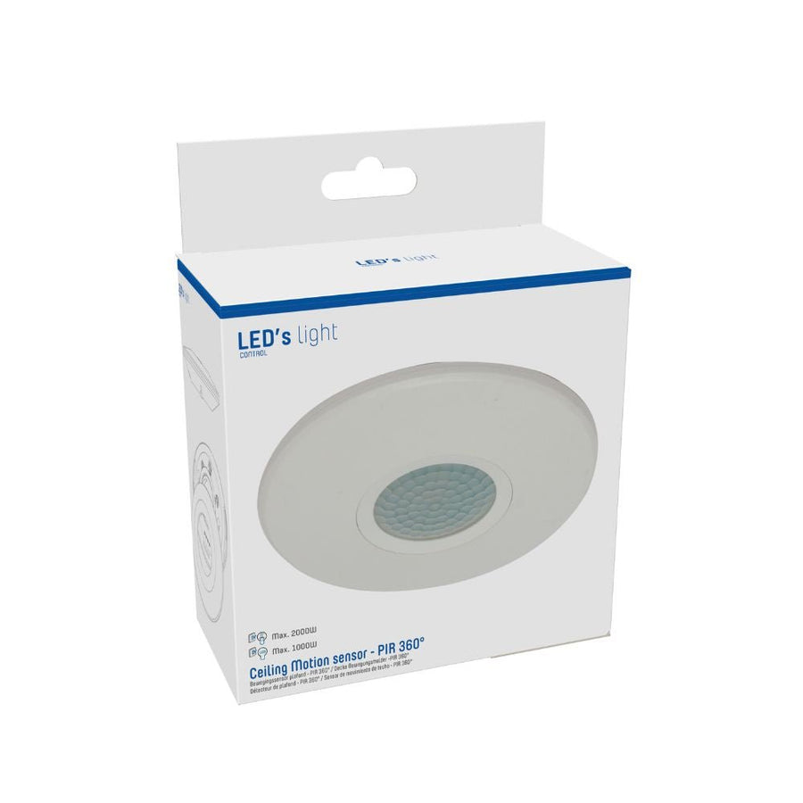 2in1 Bewegungsmelder Decke – Bewegungssensor &amp; Tageslichtsensor – 6 Meter Reichweite  - lidstore.shop