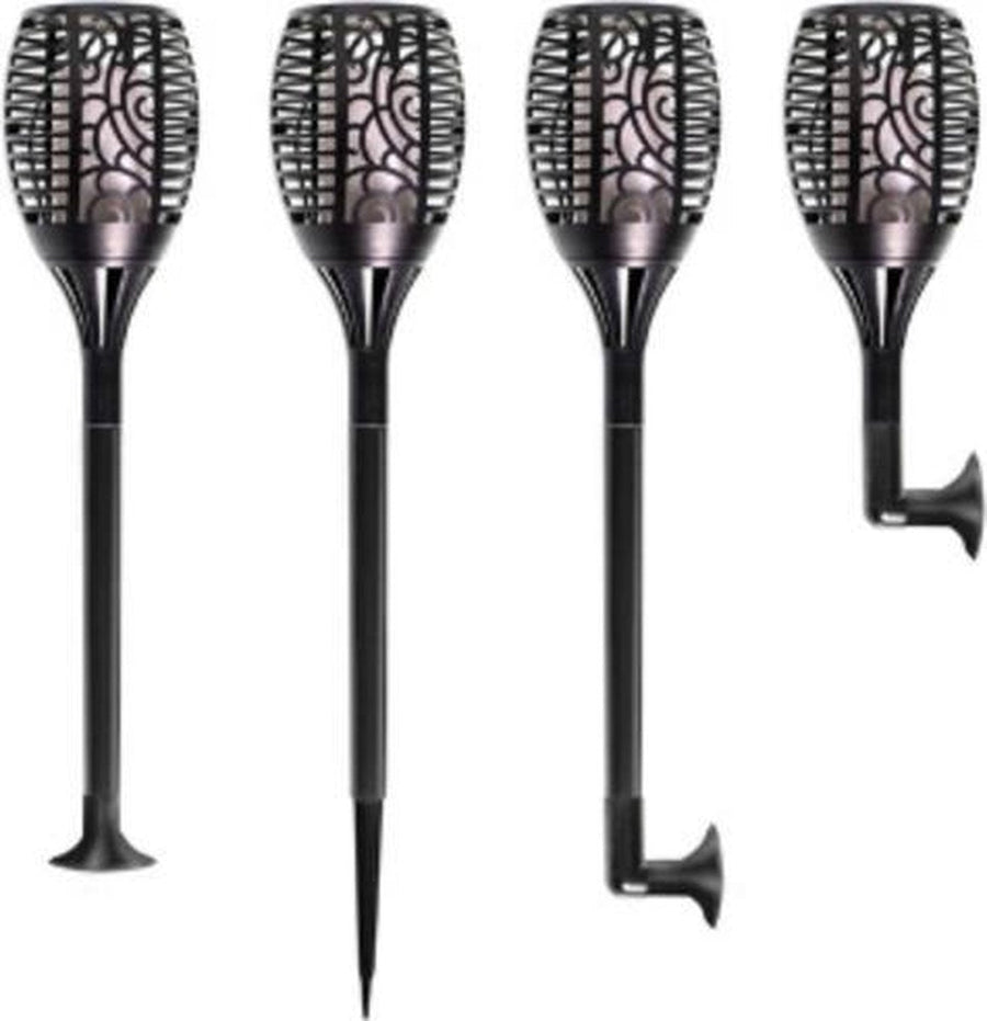 3in1 Solar Garden Light Torch with sensor - Spike lamp, Wall lamp and table lamp in 1 - 41 cm - LED.nl