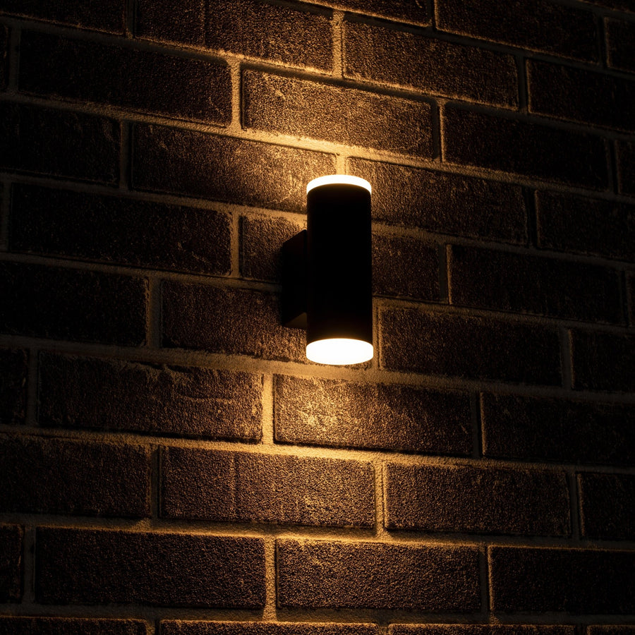 LED's Light AllWeather Doppel-Außenleuchte - Leuchtet nach oben &amp; unten - IP44 - Anthrazit - lidstore.shop