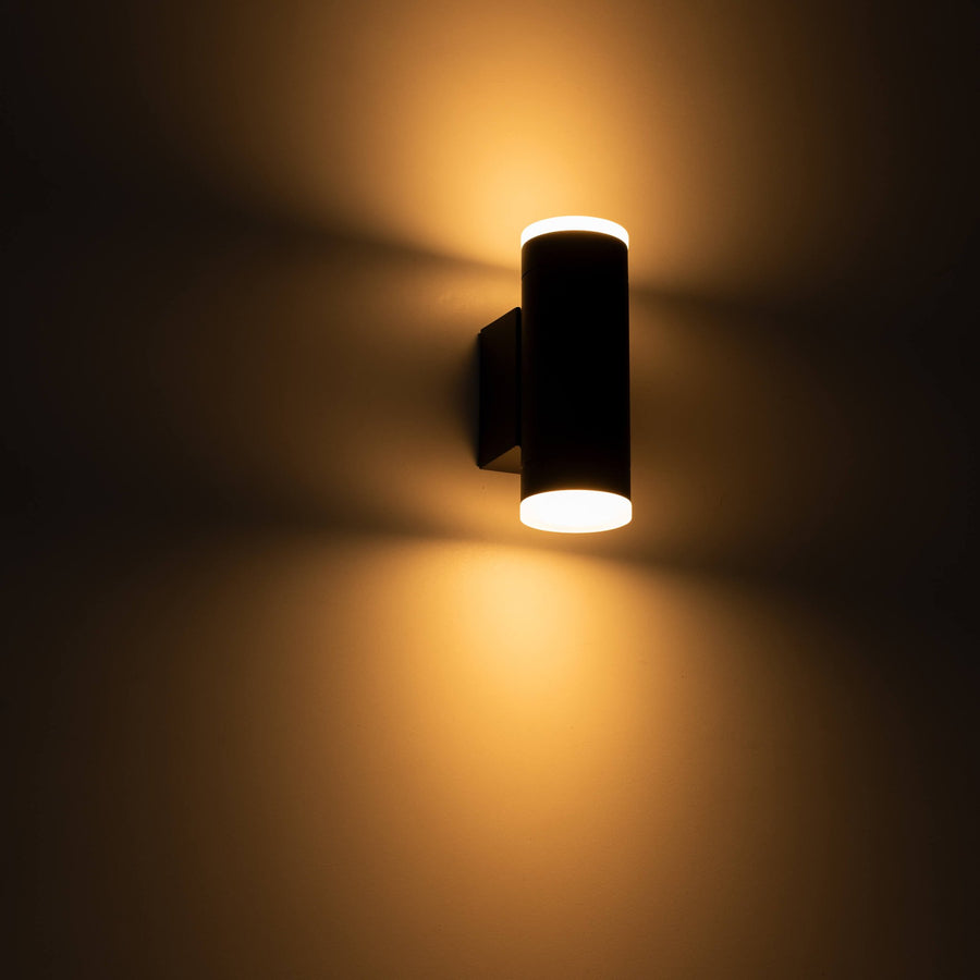 LED's Light AllWeather Doppel-Außenleuchte - Leuchtet nach oben &amp; unten - IP44 - Anthrazit - lidstore.shop