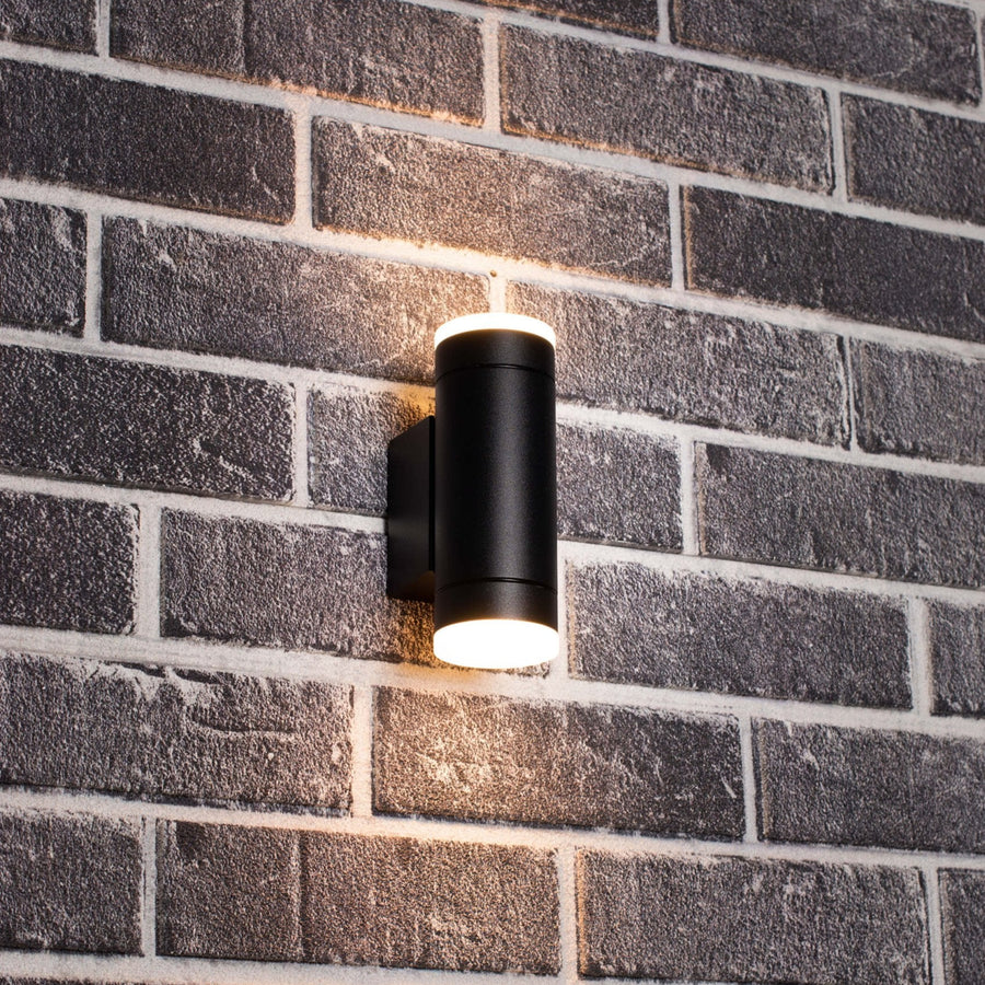 LED's Light AllWeather Doppel-Außenleuchte - Leuchtet nach oben &amp; unten - IP44 - Anthrazit - lidstore.shop