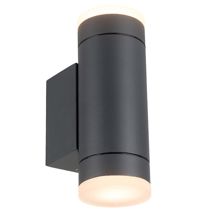 LED's Light AllWeather Doppel-Außenleuchte - Leuchtet nach oben &amp; unten - IP44 - Anthrazit - lidstore.shop