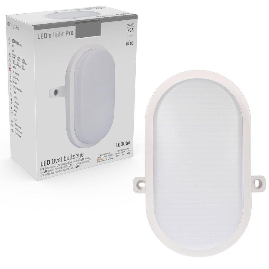 CCT Bull Eye Lampe für Decke und Wand – IP65 – Für drinnen und draußen geeignet – 18 cm - lidstore.shop