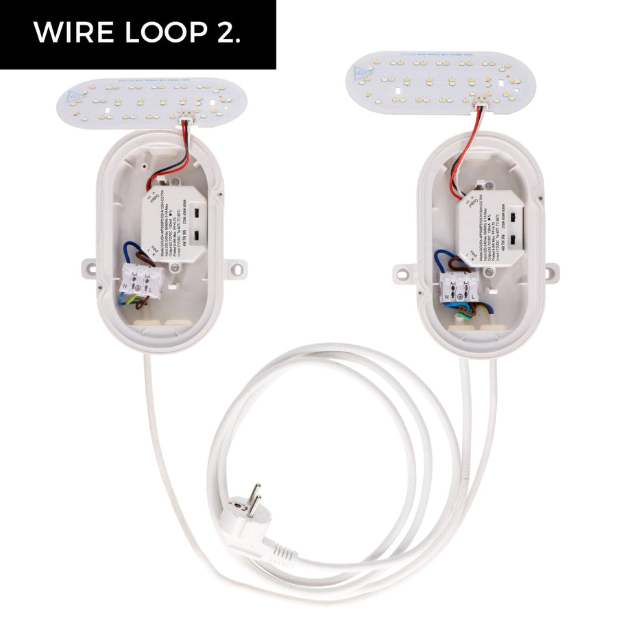 CCT Bull Eye Lampe für Decke und Wand – IP65 – Für drinnen und draußen geeignet – 18 cm - lidstore.shop