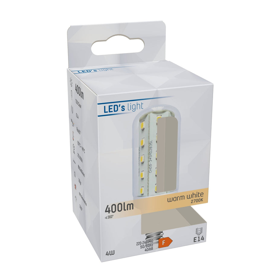 ColorPro LED Lamp E14 - T30 Tube - Color rendering index 97 - Warm white - 4W (35W) - LED.nl