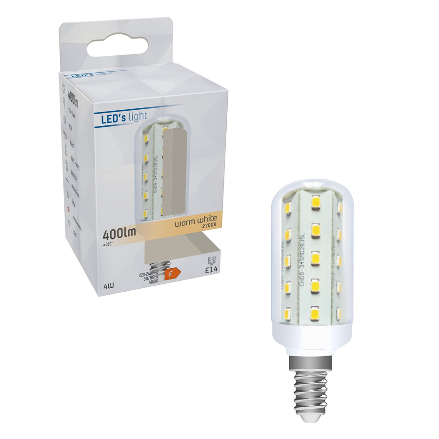 ColorPro LED Lamp E14 - T30 Tube - Color rendering index 97 - Warm white - 4W (35W) - LED.nl