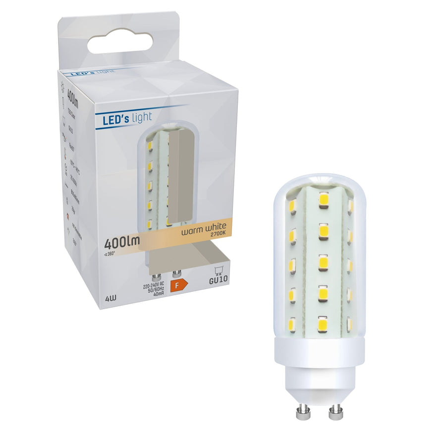 ColorPro LED-Lampe GU10 – T30-Röhre – Farbwiedergabeindex 97 – Warmweiß – 4 W (40 W) - lidstore.shop