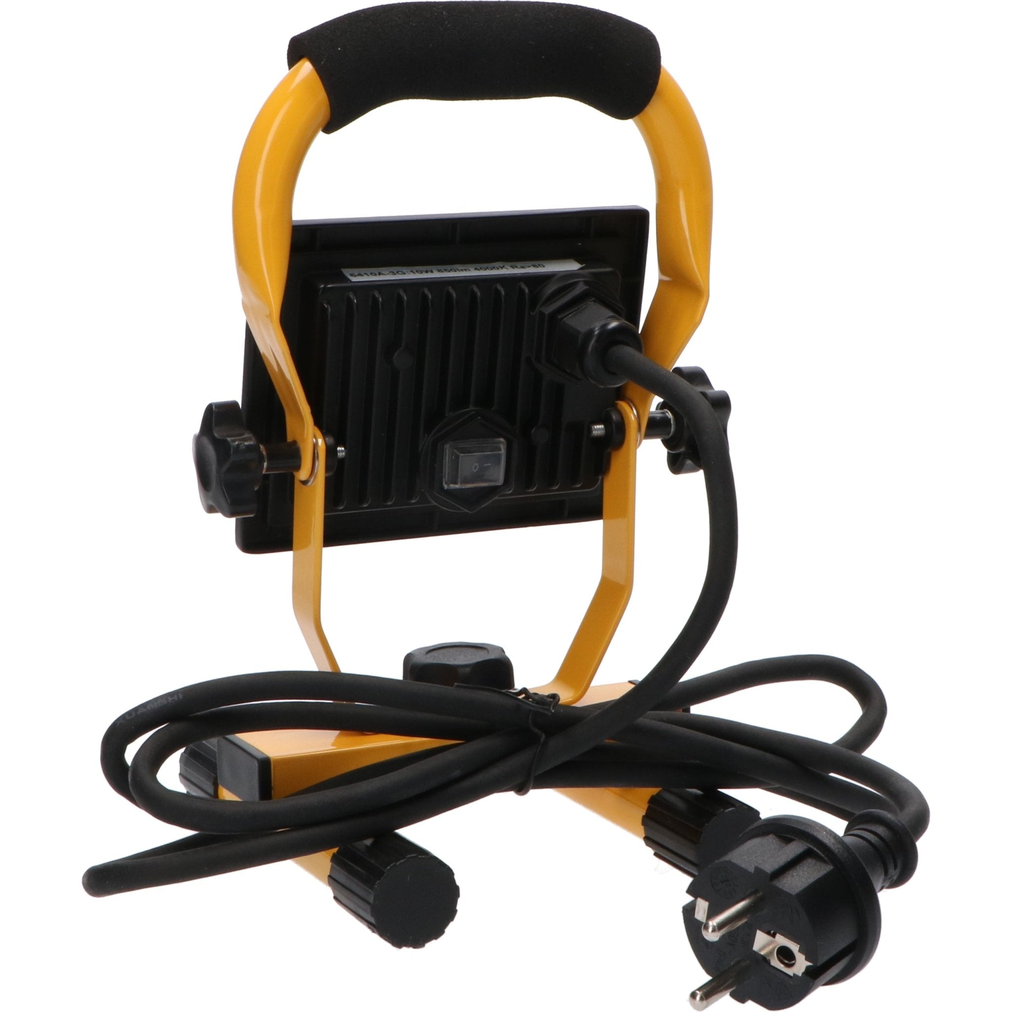 LED's Work - AC Werklamp - 10W 850lm 4000K Compacte LED Bouwlamp - Inklapbaar & Draaibaar Lichtbronnen Led.nl