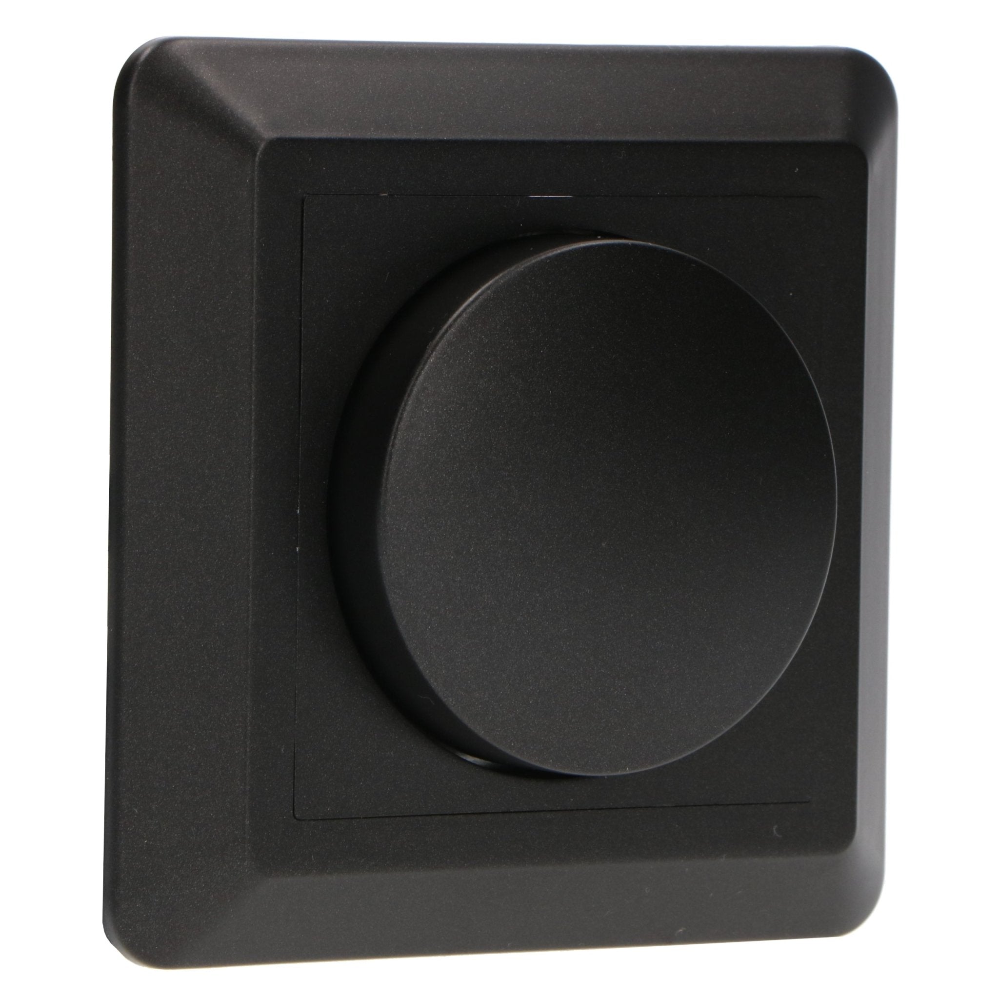 LED's Light Complete Dimmerknop met Frame - Zwart - Past in frames van GIRA, JUNG, Busch-Jaeger Dimmers LED.nl