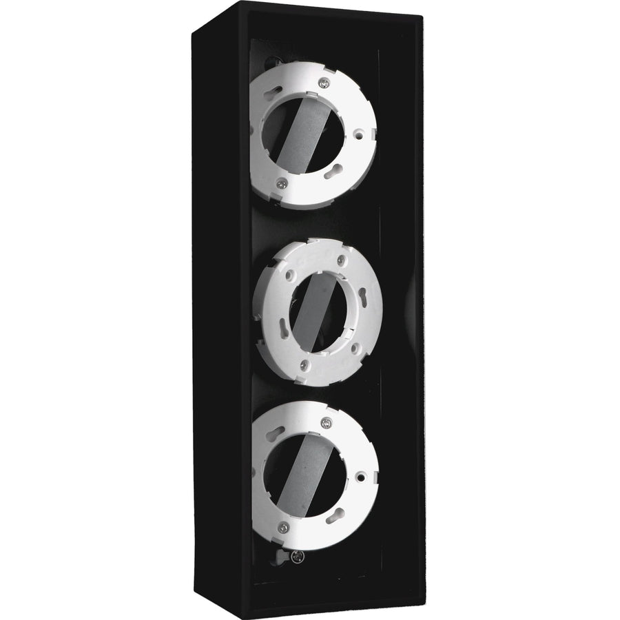 LED's Light Cube lidstore.shopckenleuchte - 3 Lichtpunkte - Drehbares Licht - Stahl - 30 x 8 cm - Schwarz - lidstore.shop