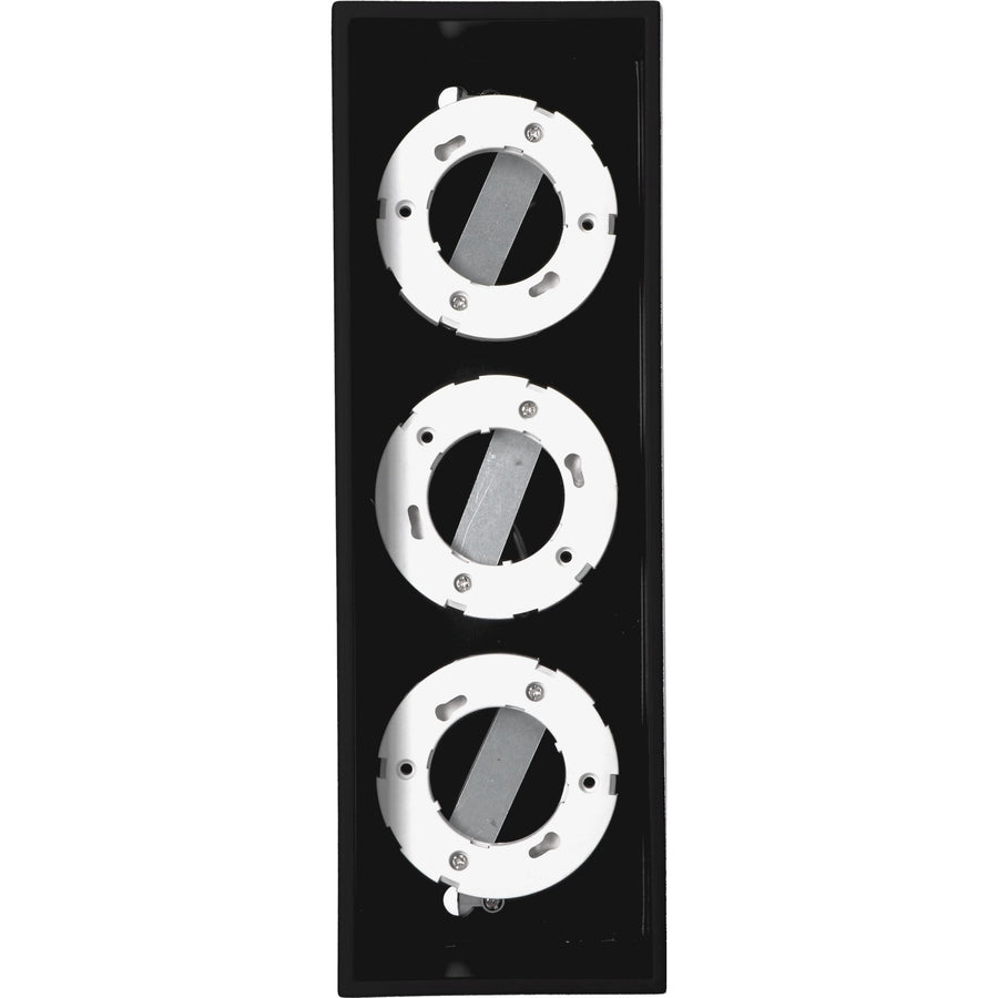 LED's Light Cube lidstore.shopckenleuchte - 3 Lichtpunkte - Drehbares Licht - Stahl - 30 x 8 cm - Schwarz - lidstore.shop