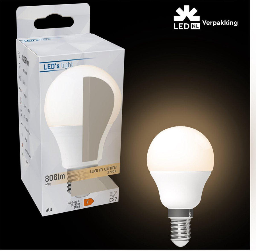 Dimmable LED Lamp E14 - Dimmable to extra warm white - 1 lamp - LED.nl