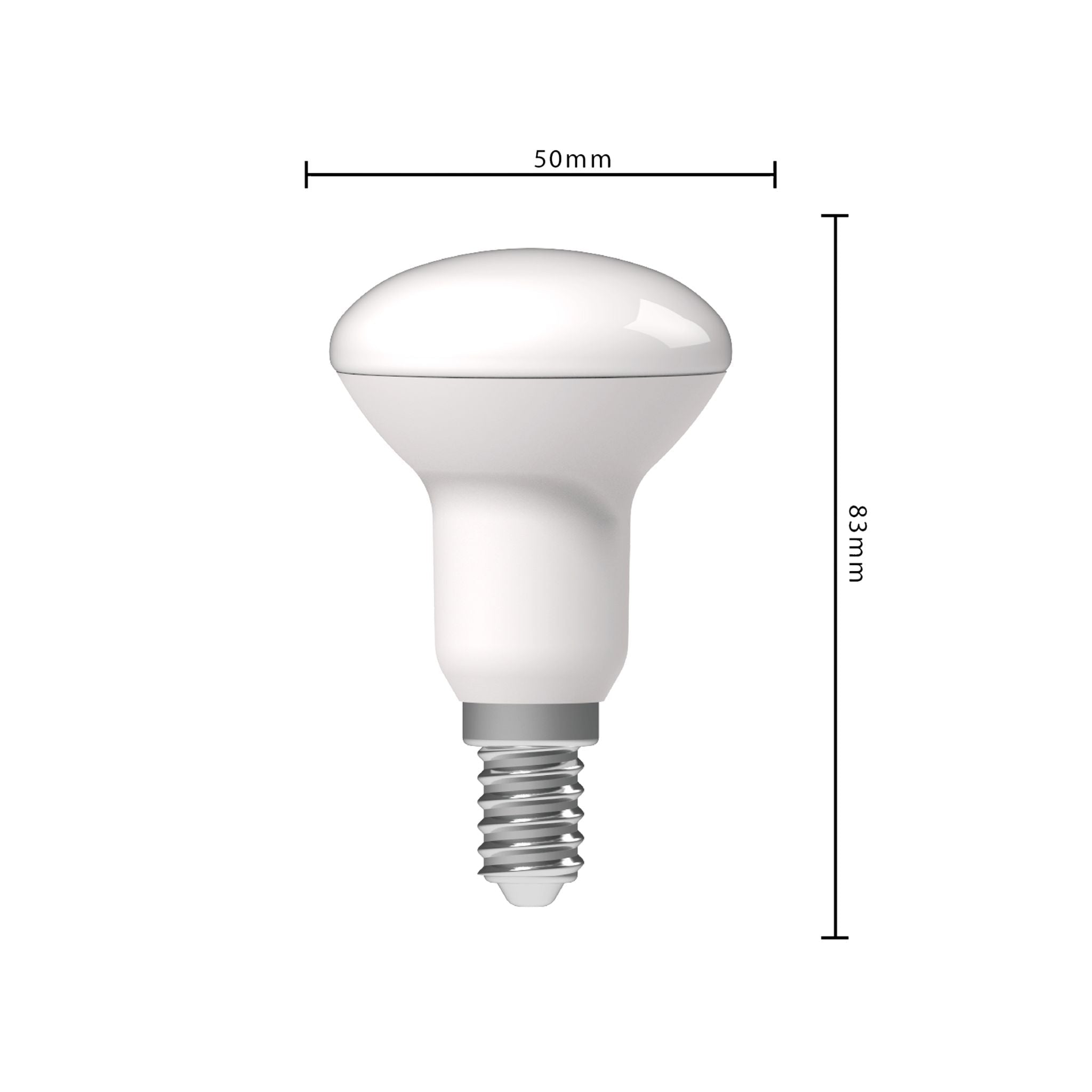 Dimbare E14 LED Lamp E14 - R50 - Dimbaar warm wit licht - 470 lm Dimbare reflectorlampen LED.nl