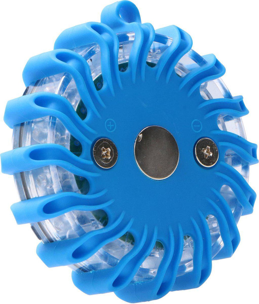 Wireless LED Rotating Light Blue on batteries - 9 modes - Magnetic &amp; Waterproof - LED.nl