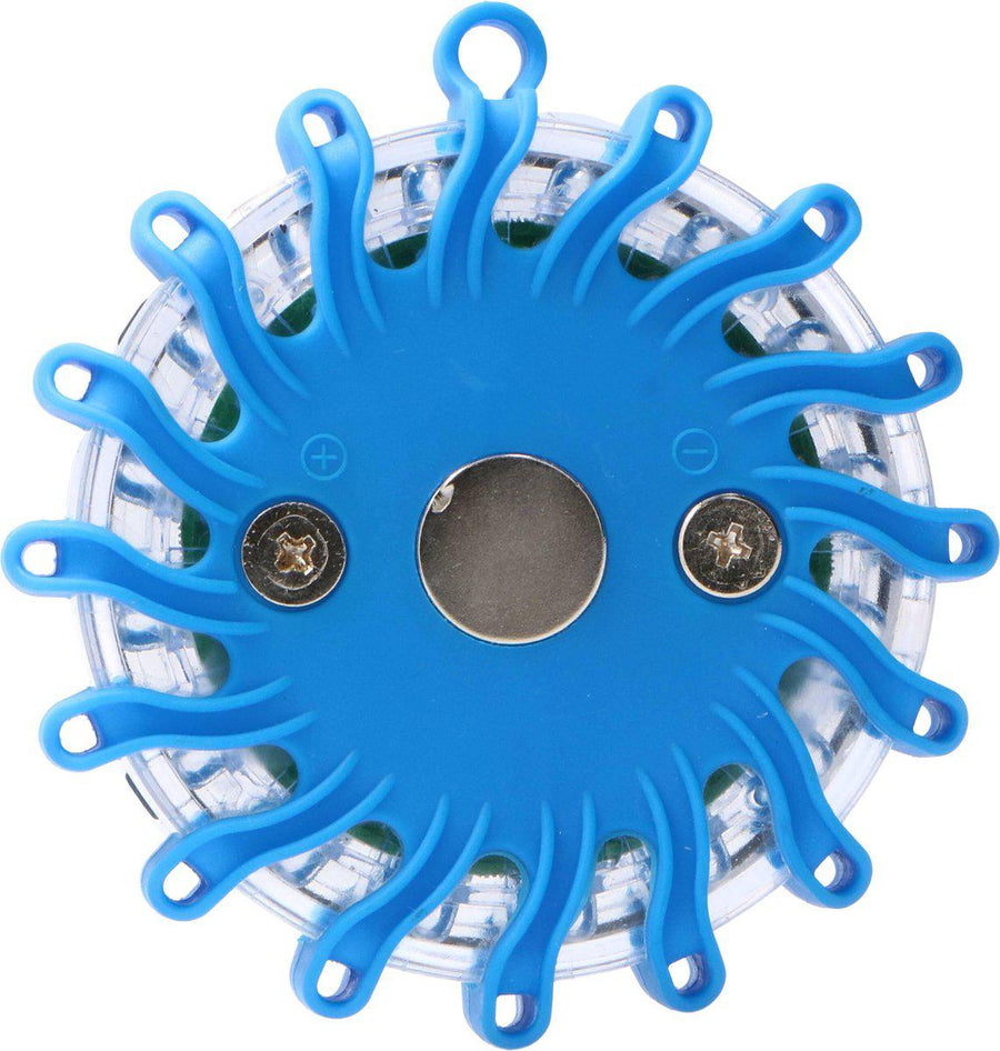 Wireless LED Rotating Light Blue on batteries - 9 modes - Magnetic &amp; Waterproof - LED.nl