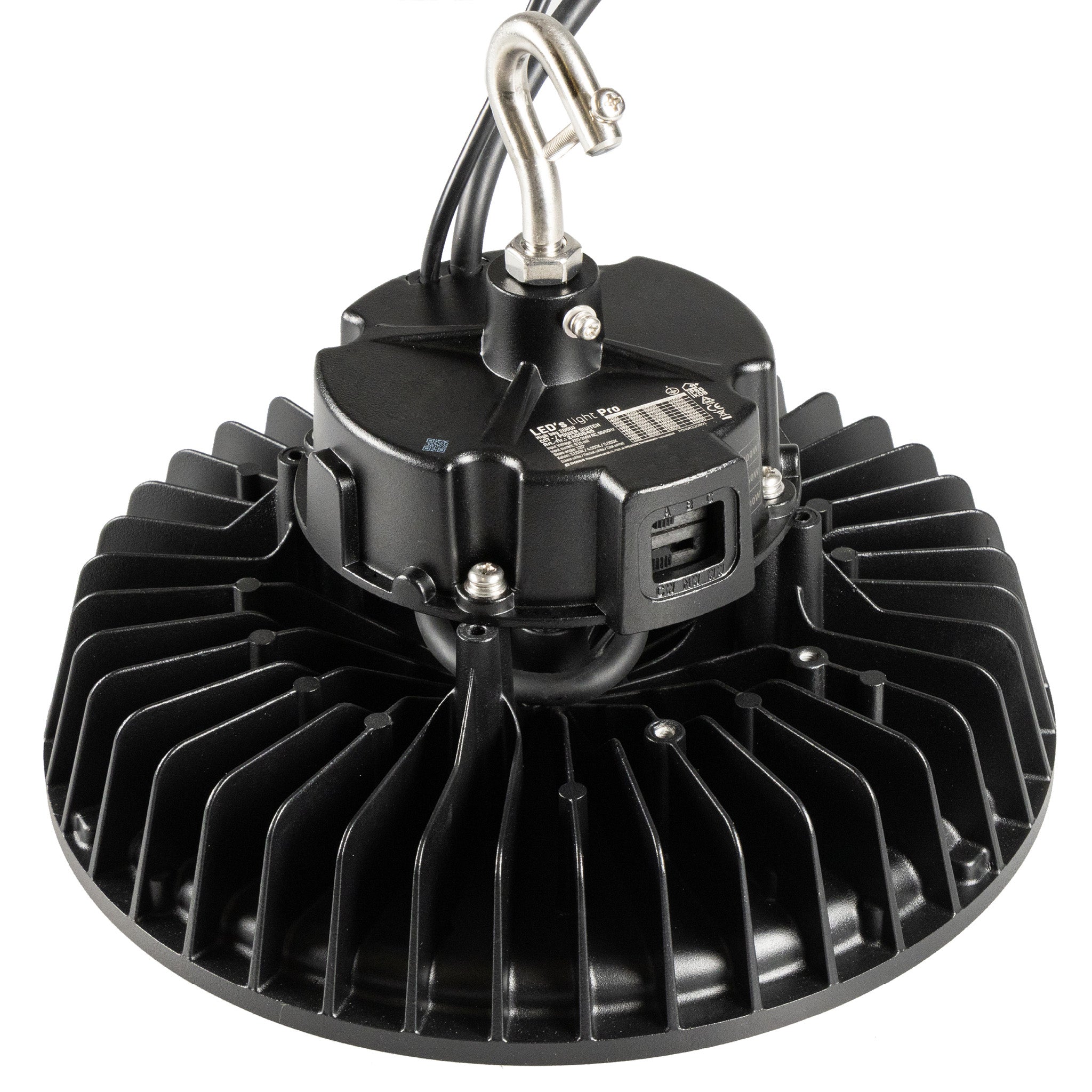LED's Light pro High Bay - 200W 30000lm powerselect dimbaar CCT 3000K/4000K/5000K - Lumileds LED - Sosen Driver High bays LED.nl
