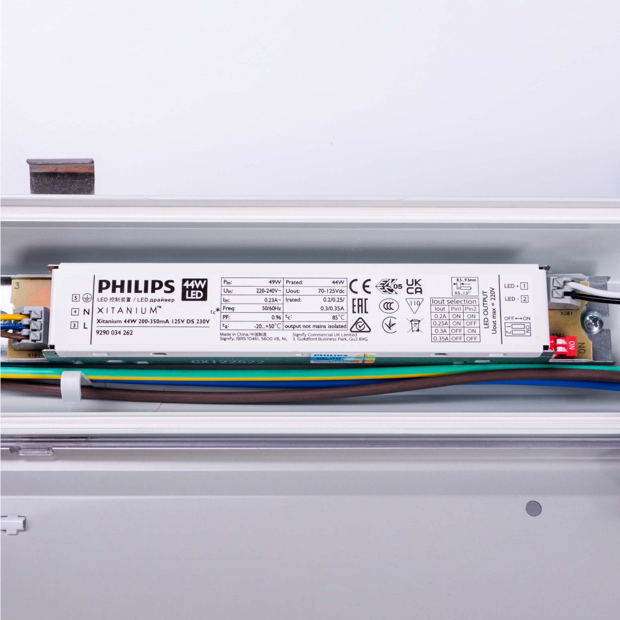LED's Light Pro Philips Koppelbare TL armatuur 150 cm - 40W - Energielabel B - Dimbaar licht - 7200 lm - 180Lm/W - IP65 - 4000K - IK08 TL verlichting LED.nl