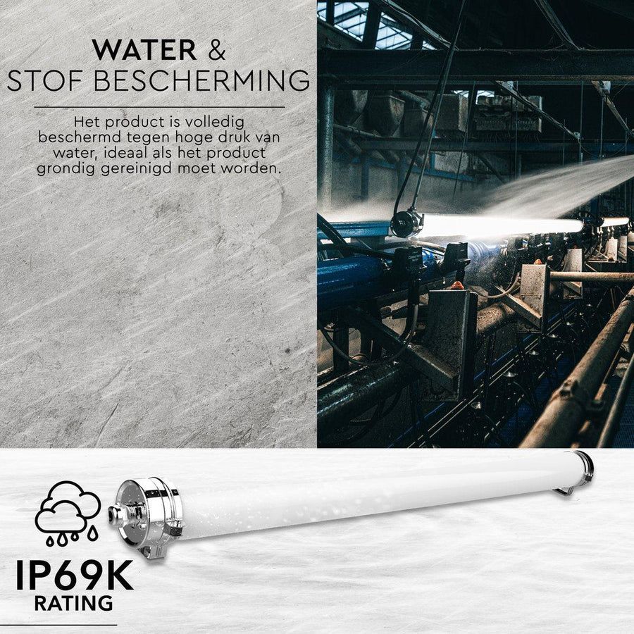 FarmPro LED TL fixture 150 cm - Agricultural LED TL lighting - Ammonia and water resistant - IP69K - LED.nl