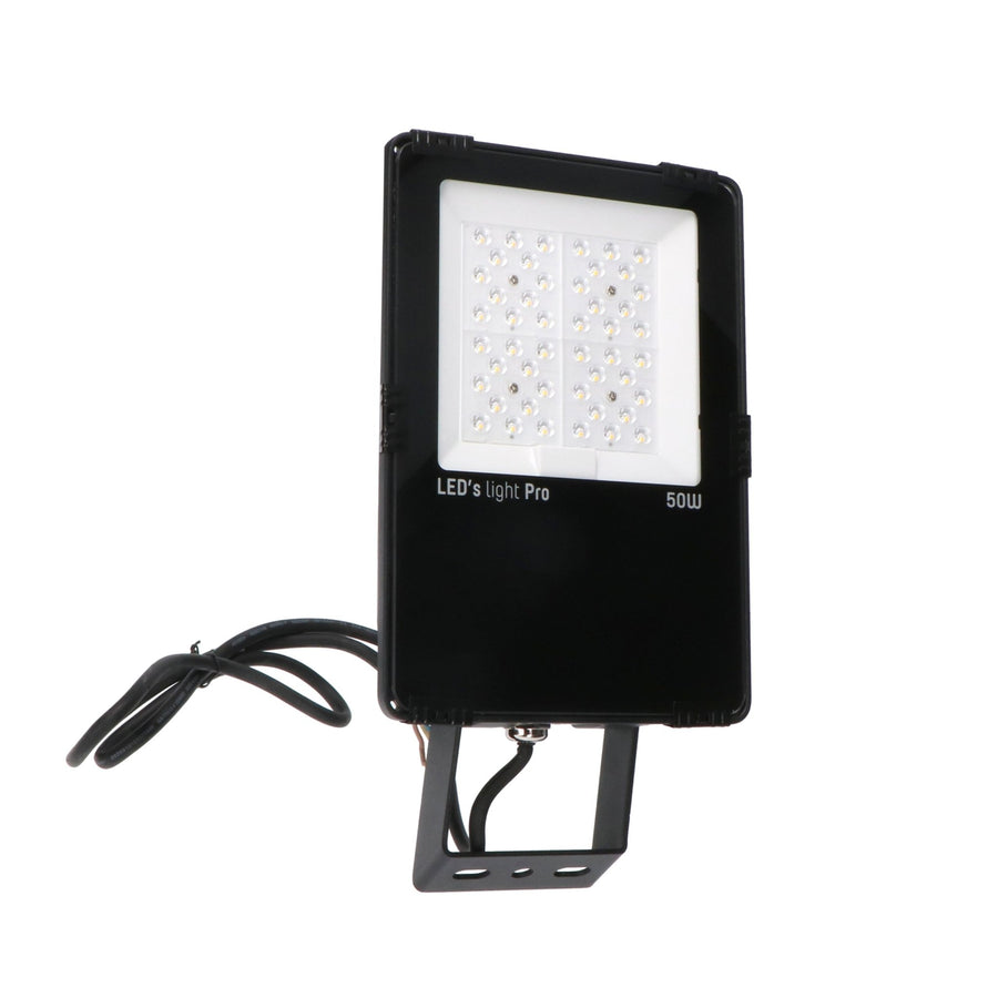LED's Light Pro Hochleistungs-LED-Flutlicht 50W – Wasserdicht (IP66) & Korrosionsbeständig (C4) – Schwarz - lidstore.shop
