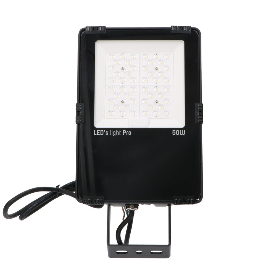 LED's Light Pro Hochleistungs-LED-Flutlicht 50W – Wasserdicht (IP66) & Korrosionsbeständig (C4) – Schwarz - lidstore.shop