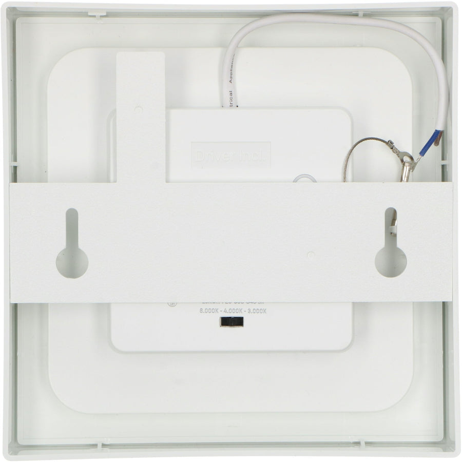 LED's Light LED Recessed spotlight square 15 cm - Dimmable - Recessed and surface mounted - 1200 lm - LED.nl