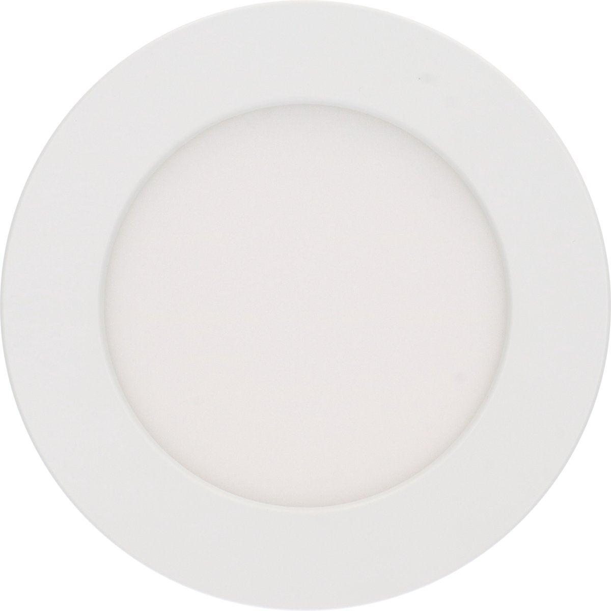 LED's Light Inbouw/Opbouw LED Plafondspot CCT Ø 15 cm - Dimbaar - warm en koud wit - Zaagmaat Ø 150mm – Wit Spotjes LED.nl