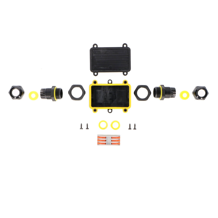 LED's Light Pro Junction Box I-connector - IP68 waterproof - Junction box for cables from 4 to 12 mm - LED.nl