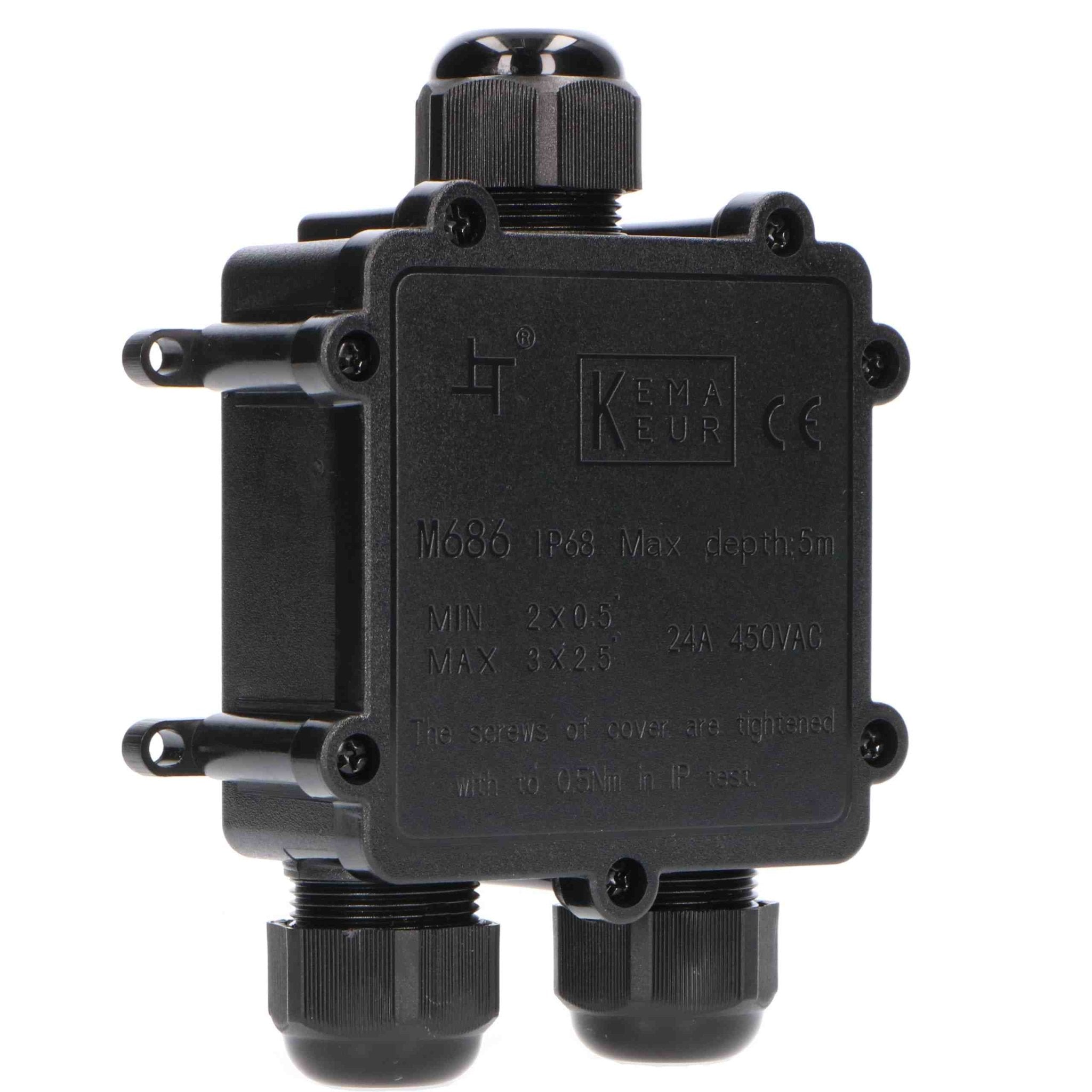 LED's Light Pro Kabeldoos I-connector - IP68 waterdicht - Lasdoos voor kabels van 4 tot 12 mm Kabelverbinders LED.nl