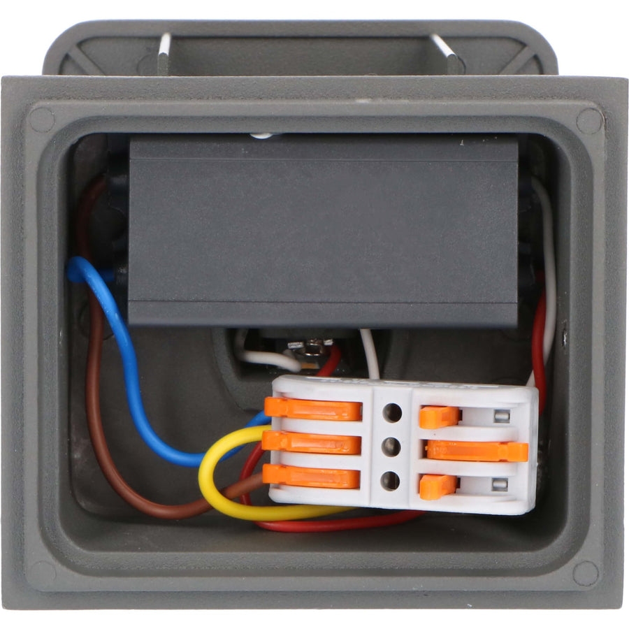 LED-Lichtwürfel-LED-Außenwandleuchte – Auf- und Abwärtslicht – IP65 – Anthrazit - lidstore.shop