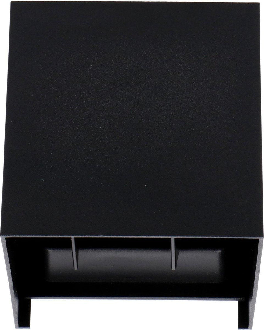 LED-Lichtwürfel-LED-Außenwandleuchte – Auf- und Abwärtslicht – IP65 – Schwarz - lidstore.shop