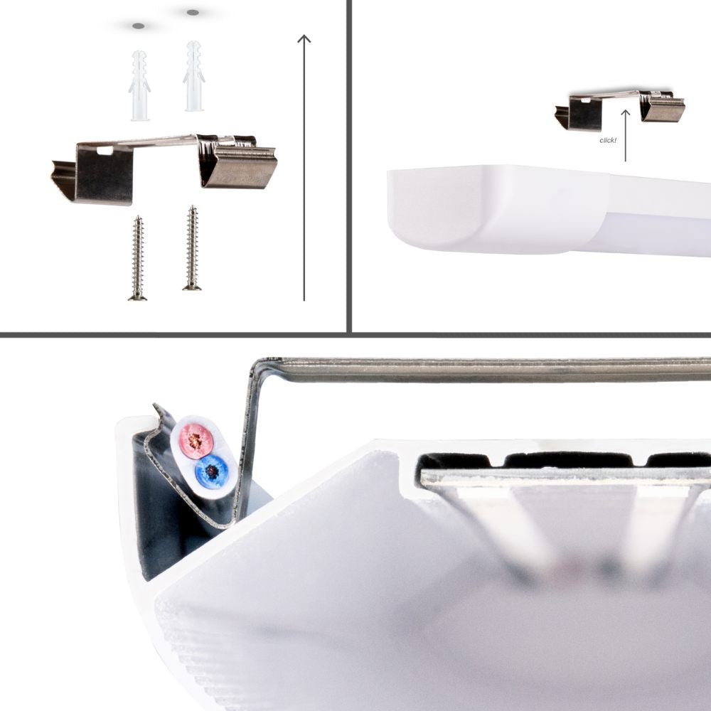 LED's Light LED TL lamp met sensor 120 cm - Bewegingssensor en bewegingsdetectie - 4650 lm TL verlichting LED.nl