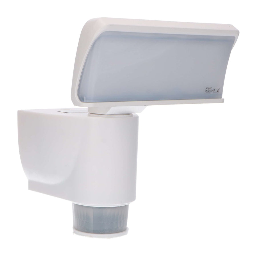 LED-Außenleuchte mit Bewegungssensor – Licht folgt Bewegung – neigbar – IP44 – Weiß - lidstore.shop