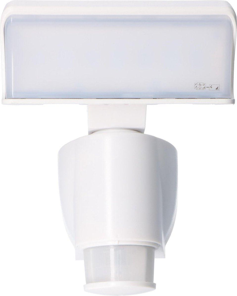 LED-Außenleuchte mit Bewegungssensor – Licht folgt Bewegung – neigbar – IP44 – Weiß - lidstore.shop