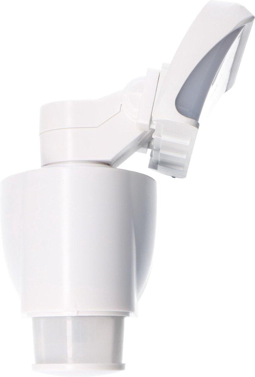 LED-Außenleuchte mit Bewegungssensor – Licht folgt Bewegung – neigbar – IP44 – Weiß - lidstore.shop