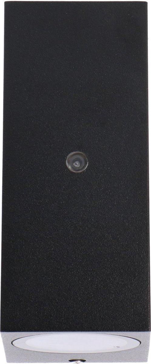 NØRD Up&Down - LED's Light LED Buitenlamp met sensor - IP44 waterdicht - GU10 fitting - Model Napoli - Zwart Buitenlampen LED.nl