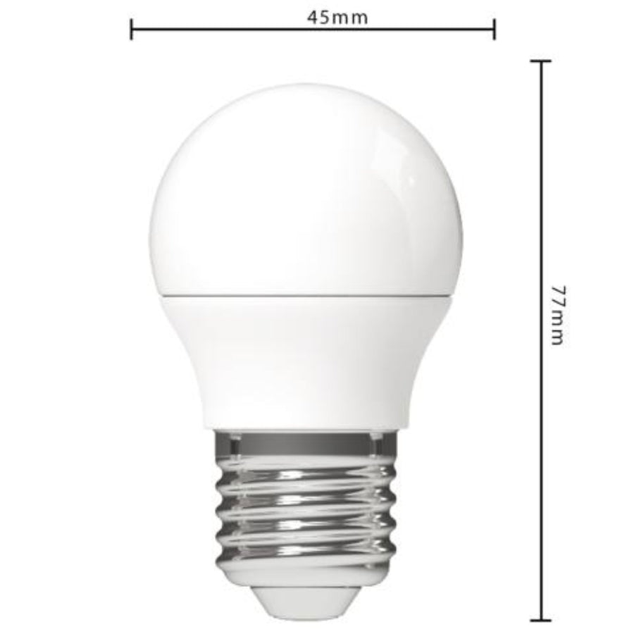 LED E27 Lamps - 470 lm - Warm white light - 3 lamps - LED.nl
