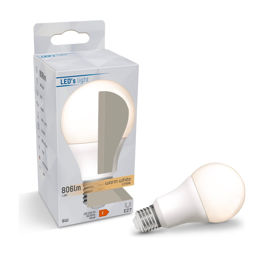 LED Lamp E27 - Matt - Warm white - 13W replaces 100W - LED.nl