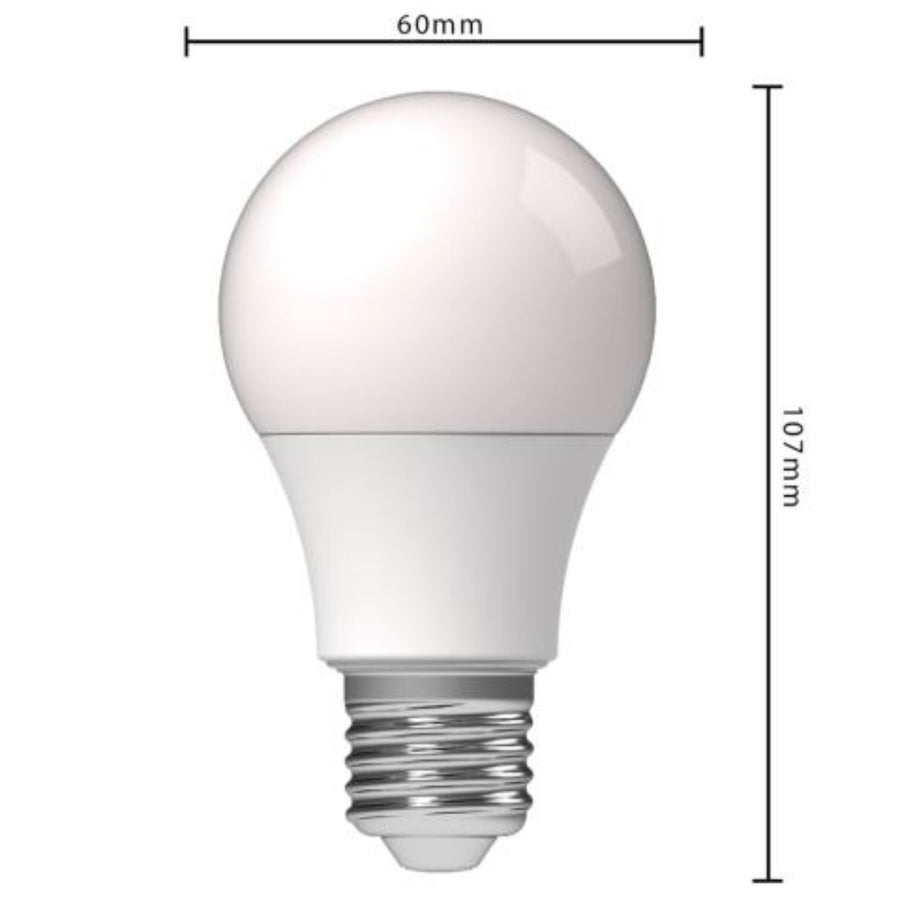 LED Lamp E27 - Matt - Warm white - 4.9W replaces 40W - LED.nl